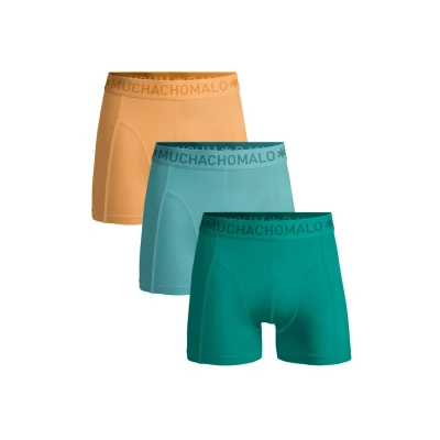 Afbeelding van Muchachomalo Heren Boxershorts 3 Pack Maat XL 95% Katoen Mannen Onderbroeken