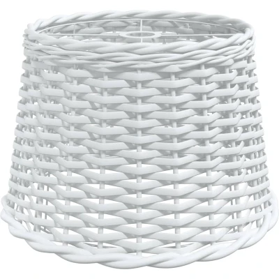 Afbeelding van Plafondlampenkap Ø40x26 cm wicker wit