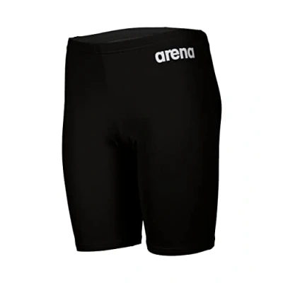 Afbeelding van Arena Solid TEAM Jammer Zwemshorts voor kinderen, Maat: 164, Black white
