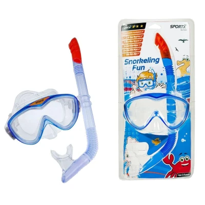 Afbeelding van Sportx Kids Snorkelset Sport Assorti