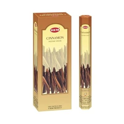 Afbeelding van HEM Wierook Cinnamon Slof (6 pakjes/120 stokjes)