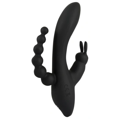 Afbeelding van Triple G Spot Tarzan Vibrator Zwart