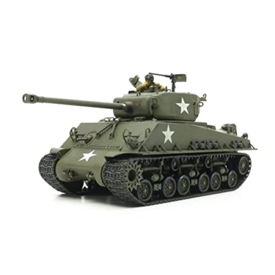 Afbeelding van TAMIYA 35346&quot; 1:35 US M4A3E8 Sherman Easy Eight Euro voertuig