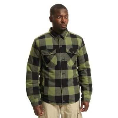 Afbeelding van Brandit Jas, Heren, Maat: Medium, Black/olive