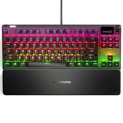 Image de SteelSeries Apex 7 TKL Clavier avec affichage backlit USB QWERTY commutateur : interrupteur rouge