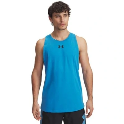 Afbeelding van Under Armour ZONE TANK Top, Heren, Maat: XXL, Ether blue/black
