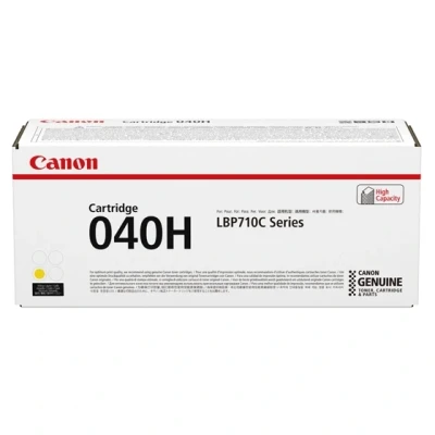 Afbeelding van Canon 040H Y Toner Geel Hoge capaciteit
