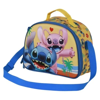 Afbeelding van Disney Uniseks lunchtas voor kinderen, Lilo en Stitch, blauw, blauw