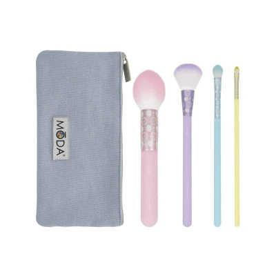 Afbeelding van Moda Borstels Pastel 5 stuks Complete Face Kit