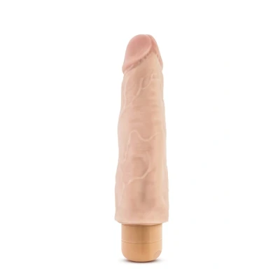 Afbeelding van Huidskleurige Realistische en vibrerende Dildo 17.50 cm