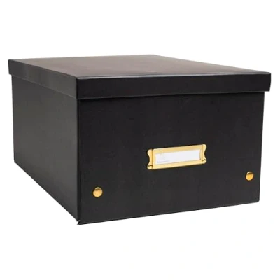 Afbeelding van Exacompta 62351E 5x Boite rangement à plat A4+ noir
