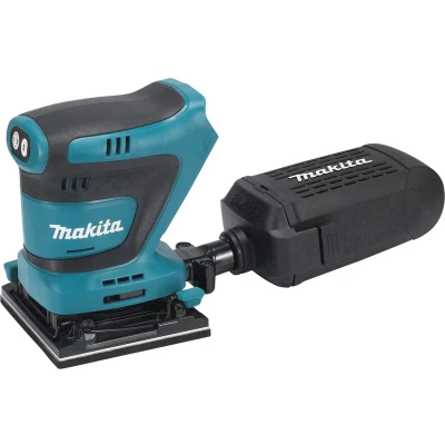 Afbeelding van Makita 18 V Handpalm Vlakschuurmachine Zonder Accu en Lader DBO481Z