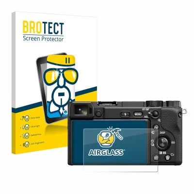 Afbeelding van BROTECT Screenprotector voor Sony Alpha 6100 Folie Beschermfolie Beschermglas transparant