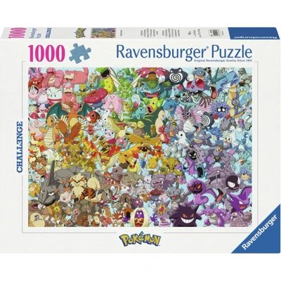Afbeelding van Legpuzzel Pokémon Karakters, 1000st.