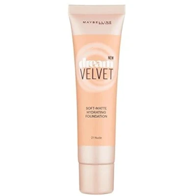 Afbeelding van Maybelline Dream Velours Matte Foundation 21 Nude