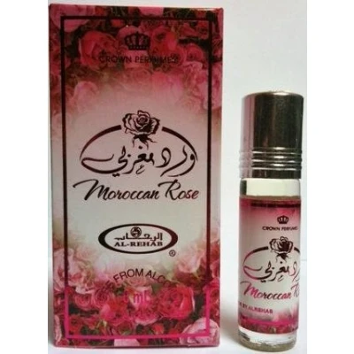 Afbeelding van Moroccan Rose 6 ml (.2 oz) Perfume Oil by Al Rehab (Crown Perfumes)