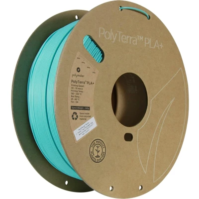 Afbeelding van Polymaker PolyTerra PLA+ filament Teal 1.75 mm 1KG