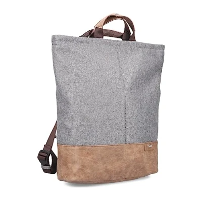 Afbeelding van zwei Vrije tijd Rugzak met laptopvak Olli Backpack OR140 Stone Grijs