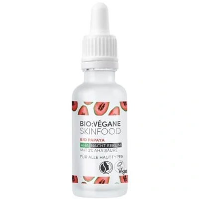 Afbeelding van BIO:VÉGANE SKINFOOD Organic Papaya AHA Night Serum