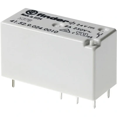 Afbeelding van Finder 41.52.9.012.0011 Printrelais 12 V/DC 8 A 2x wisselcontact 1 stuk(s)