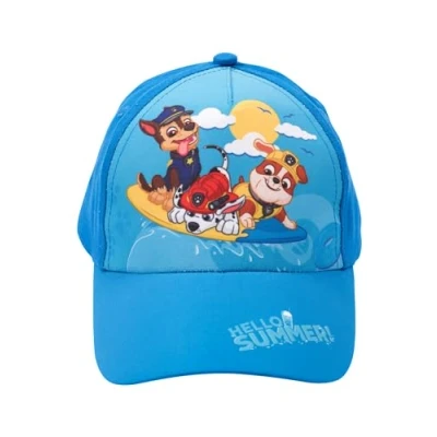 Afbeelding van Paw Patrol Honkbalpet voor jongens, Hello Summer baseballpet, verstelbare zonwering, blauw, 54, Blauw
