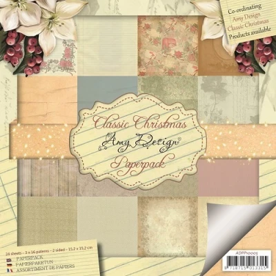 Afbeelding van Paperpack Amy Design Classic Christmas