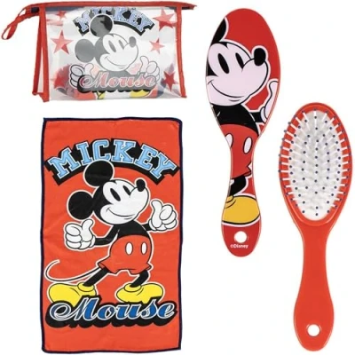 Afbeelding van Tas met accessoires Mickey Mouse Rood 23 x 15 8 cm