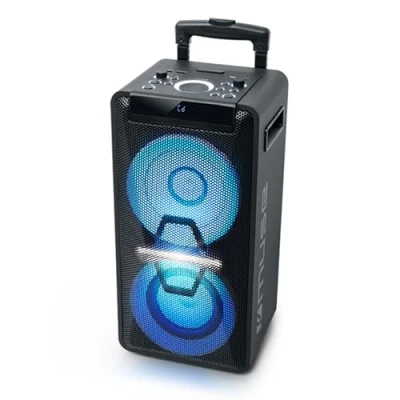 Image de Micro systeme Bluetooth Muse M 1920 DJ Karaoké Noir