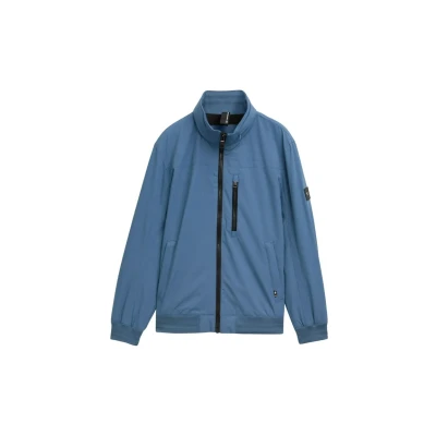 Afbeelding van TOM Tailor Lichte jas, Heren, Maat: Medium, Mystical blue
