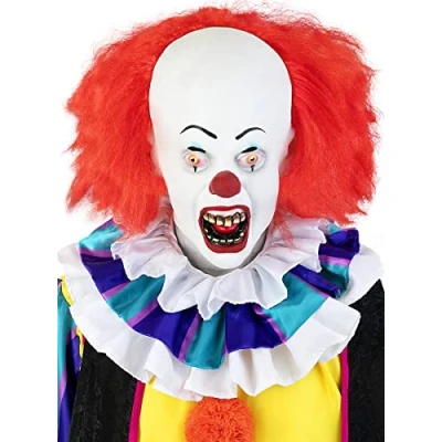 Afbeelding van FUNIDELIA Pennywise Mask IT Wit