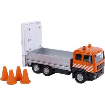Afbeelding van Kids globe Verkeersborden truck blauw