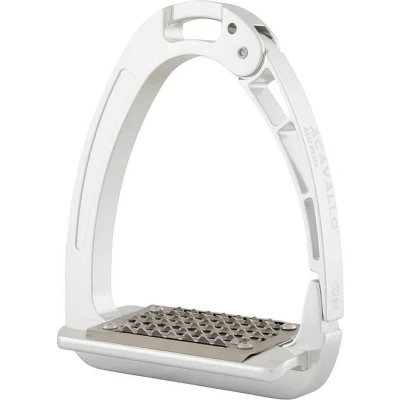 Afbeelding van Acavallo Stijgbeugels Arena AluPLUS Aluminium/Zilver 12cm