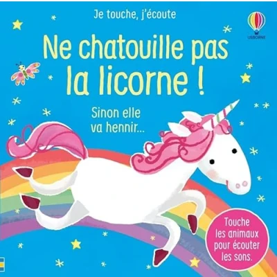 Afbeelding van Ne chatouille pas la licorne