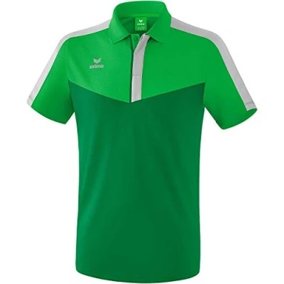 Afbeelding van Erima Squad polo fern green/smaragd/ silver grey S /