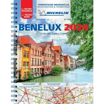Image de Atlas Benelux 2024 (A4 Spirale)