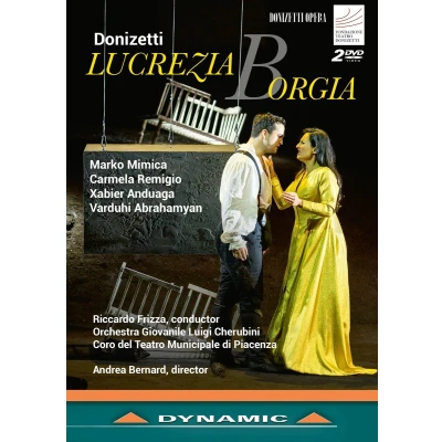 Afbeelding van Marko Mimica, Carmela Remigio, Xabier Anduaga Lucrezia Borgia (2 DVD)