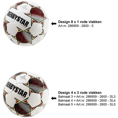 Afbeelding van Classic S Light II Voetbal White Red 100 SL3 Wit Kopen