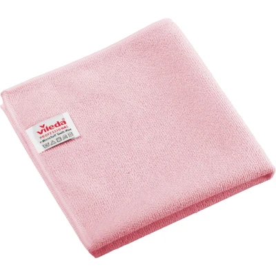 Afbeelding van Vileda Professional r MicroTuff Swift Max microvezeldoek, pak van 5 stuks, rood