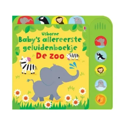 Afbeelding van Baby&#039;s allereerste geluidenboekje De zoo