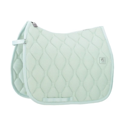 Image de Eskadron Tapis de Selle Classic Sports Mesh Dressage Powder Green Full