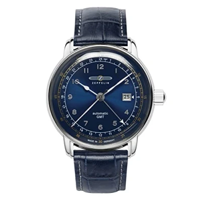 Afbeelding van Zeppelin Automatisch horloge 7668 3, Blauw, armband, armband
