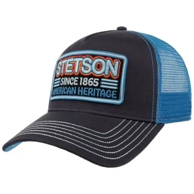 Afbeelding van Stetson Trucker Cap American Heritage 7761103 67 beige brown