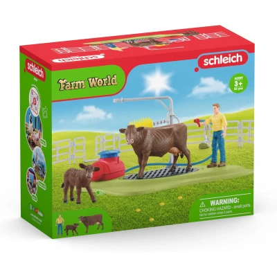 Afbeelding van Schleich Koeienwastraat