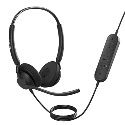 Image de Jabra Engage 40 Stereo Micro casque sur oreille filaire USB C, A isolation acoustique Optimisé pour la CU