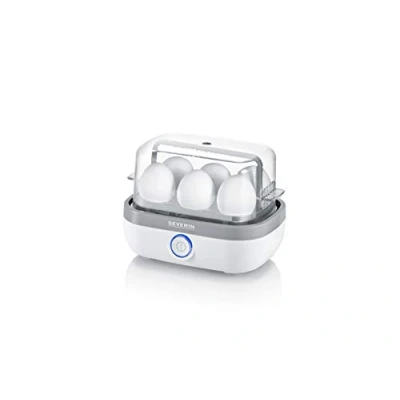 Image de Cuiseur à œufs Severin EK 3164 420 W Blanc et Gris