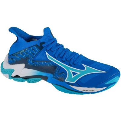 Afbeelding van Mizuno WAVE LIGHTNING NEO 3 Volleybalschoenen Mugen blue/white/estate blue Dames/Heren Maat 48,5