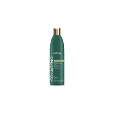 Afbeelding van Kativa Anti aging collageen conditioner 550 ml Restructuur, geeft glans en soepelheid zwak fijn haar proteïne