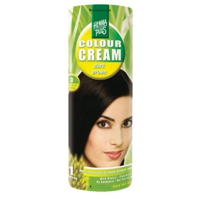 Afbeelding van Hennaplus Colour Cream 03 Dark Brown