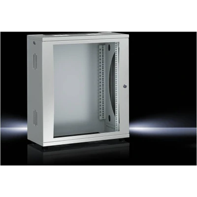 Afbeelding van Rittal 7507.030 19inch patchkast (b x h d) 600 758 400 mm 15 HE Grijs wit (RAL 7035)