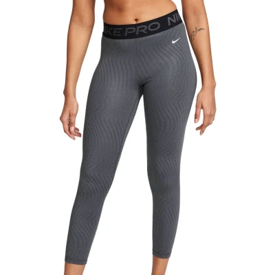Afbeelding van Nike Performance Legging, Dames, Maat: Small, Anthracite/black/white